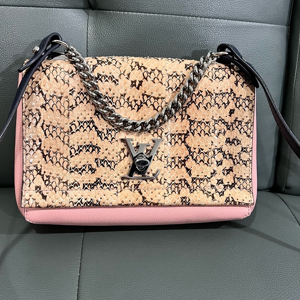 Louis Vuitton Lockme Python Crossbody - Picture 2 of 13